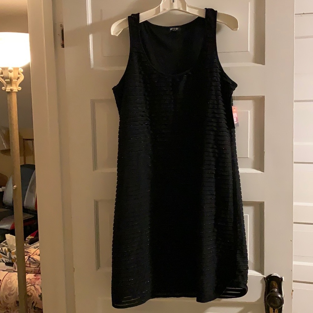 Cute LBD with bling. On own or as coverup